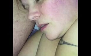 Cum in mama's mouth