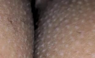 Homemade couple horny oral sex, licking my wifes pussy