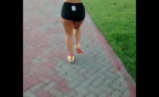 Milf aunt runing and showing your popoti @BR-101